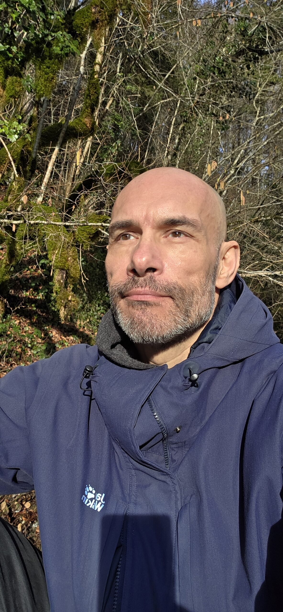 Fabrice Nicolot en séance en nature